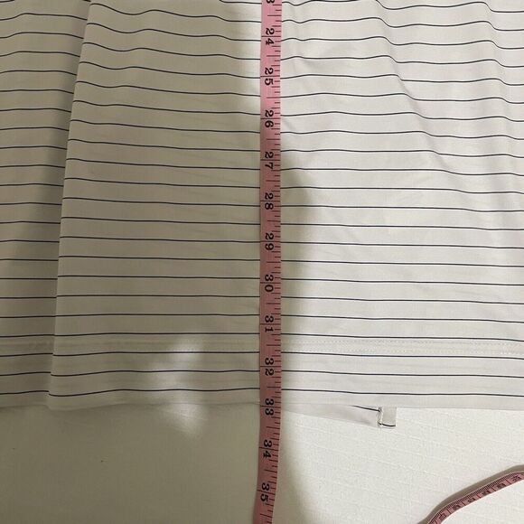 Footjoy Classic Pencil Strip Polo Pro dry Fabrication Golf Shirt Men’s 2XL FJ - Picture 5 of 6